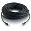 C2G 15ft CMG-Rated 3.5mm Stereo Audio Cable With Low Profile Connectors