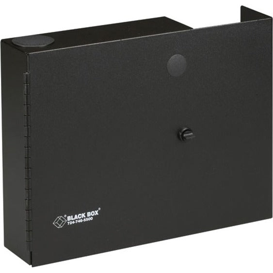 Black Box Open-Style Unloaded Fiber Wall Cabinet Accepts 2 Adapter Panels