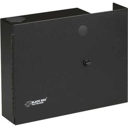 Black Box Open-Style Unloaded Fiber Wall Cabinet Accepts 2 Adapter Panels