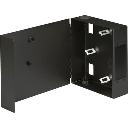 Black Box Open-Style Unloaded Fiber Wall Cabinet Accepts 2 Adapter Panels