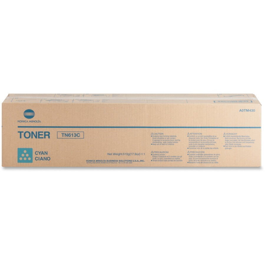 Konica Minolta TN-613C Original Toner Cartridge