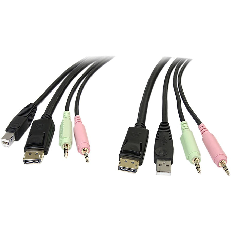 6FT USB DISPLAYPORT KVM CABLE  