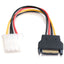 C2G 7.5in 15-pin Serial ATA Male to LP4 Female Power Cable