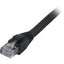 100FT CAT5E BLACK SNAGLESS     