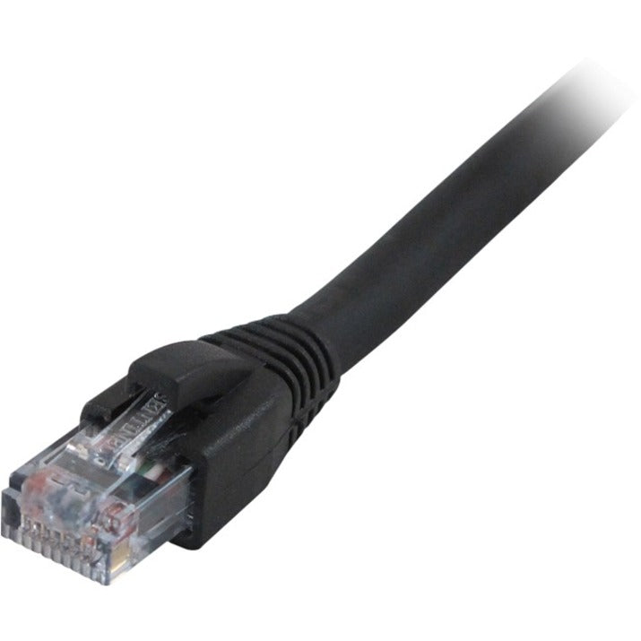 50FT CAT5E BLACK SNAGLESS PATCH