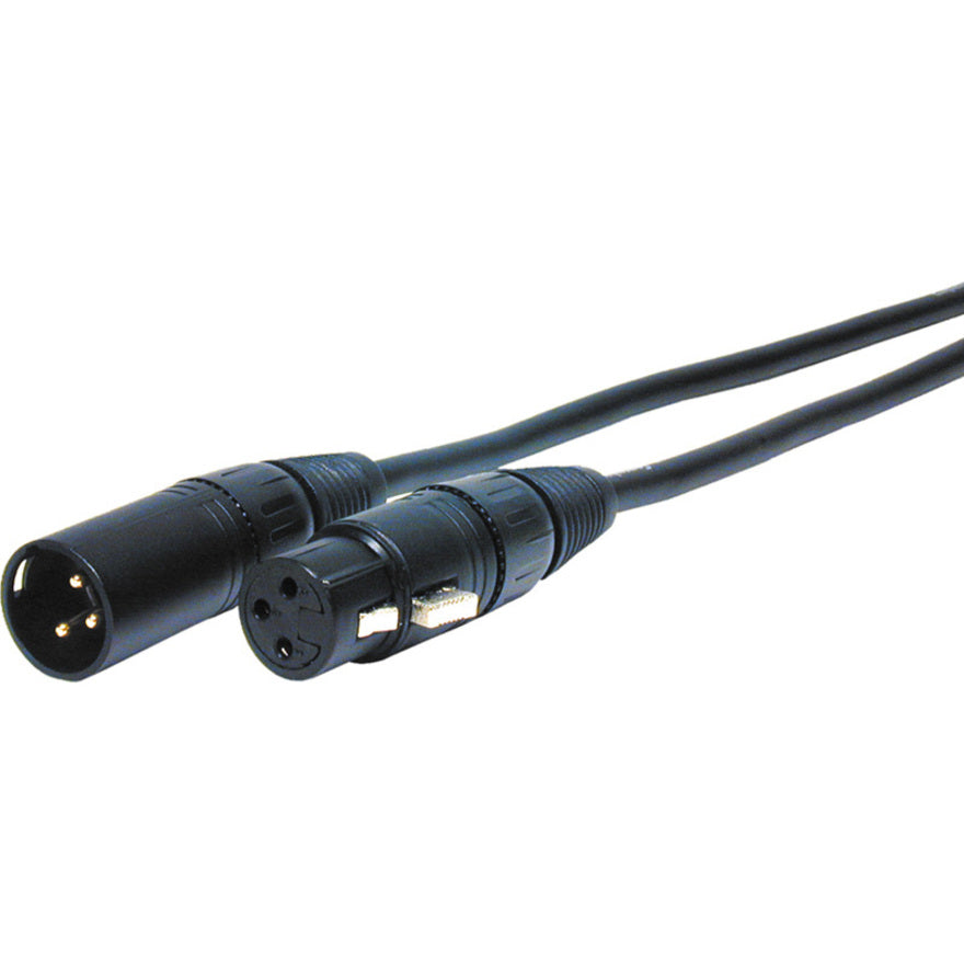 3FT XLR M/F MICROPHONE CABLE   