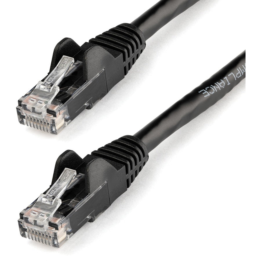 15FT BLACK CAT6 ETHERNET CABLE 