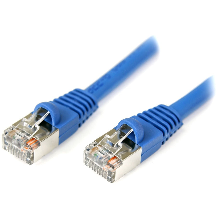 6FT BLUE CAT5E CABLE SHIELDED  