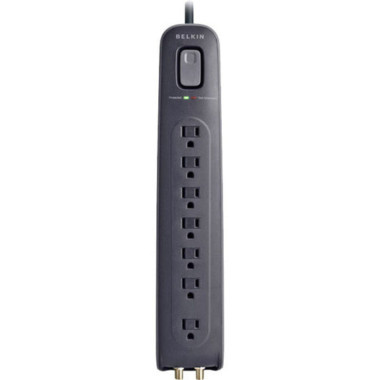 Belkin SurgePro BV107030-04-BLK 7-Outlets Surge Suppressor