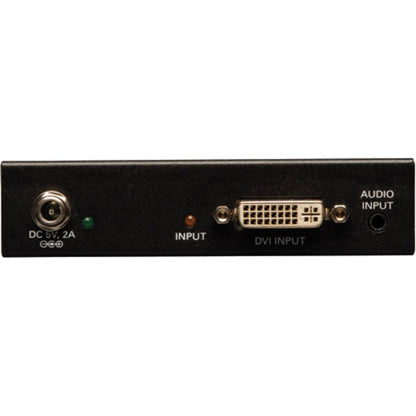 Tripp Lite 2-Port DVI Splitter with Audio and Signal Booster Single-Link 1920x1200 at 60Hz/1080p (DVI F/2xF) TAA