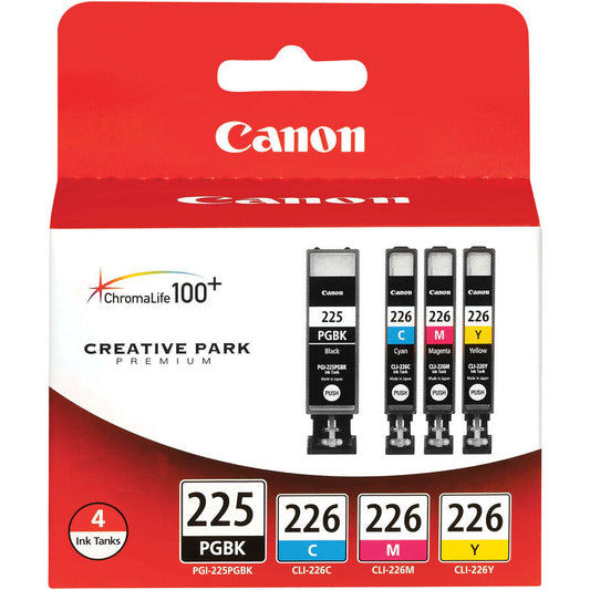 Canon 4530B008 Original Inkjet Ink Cartridge - Black Cyan Magenta Yellow - 4 / Pack