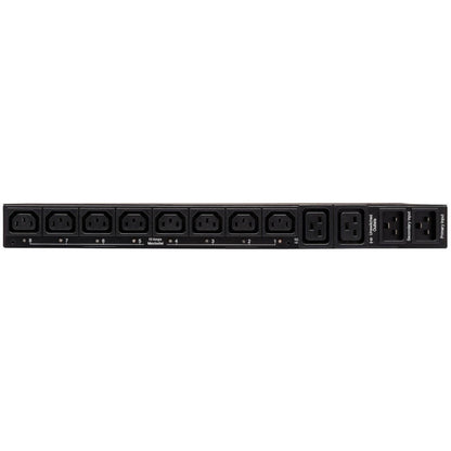 Tripp Lite PDU Switched ATS 200-240V 16/20A 8 C13 2 C19 C20 Horizontal 1URM