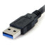 StarTech.com 10 ft Black SuperSpeed USB 3.0 (5Gbps) Cable A to B - M/M