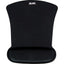 Allsop Ergoprene Gel Mouse Pad with Wrist Rest - Black - (30191)