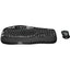 Logitech MK550 Wireless Wave Keyboard and Mouse Combo Ergonomic Wave Design Black