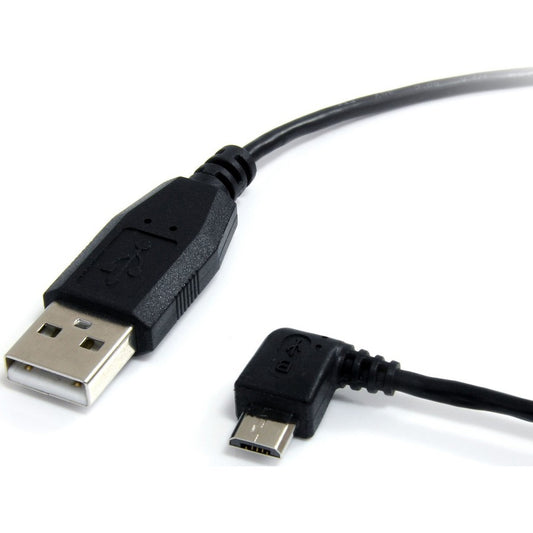 1FT LEFT ANGLE MICRO USB CABLE 