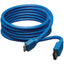 Tripp Lite USB 3.0 SuperSpeed Device Cable (A to Micro-B M/M) Blue 6 ft. (1.83 m)