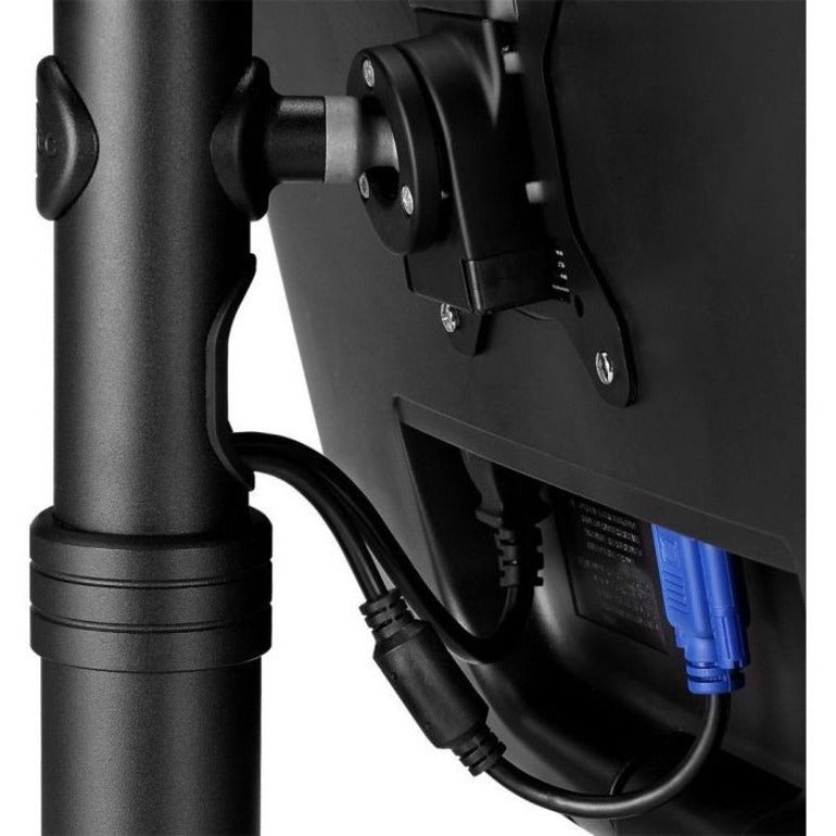 Atdec POS height adjustable desk mount - Loads up to 40lb - VESA 75x75 100x100