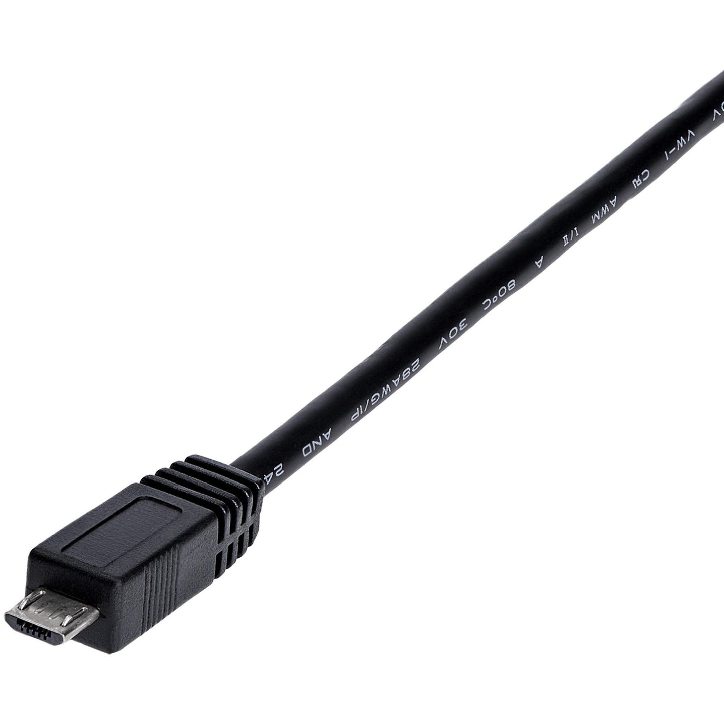 StarTech.com 3 ft USB Y Cable for External Hard Drive - Dual USB A to Micro B