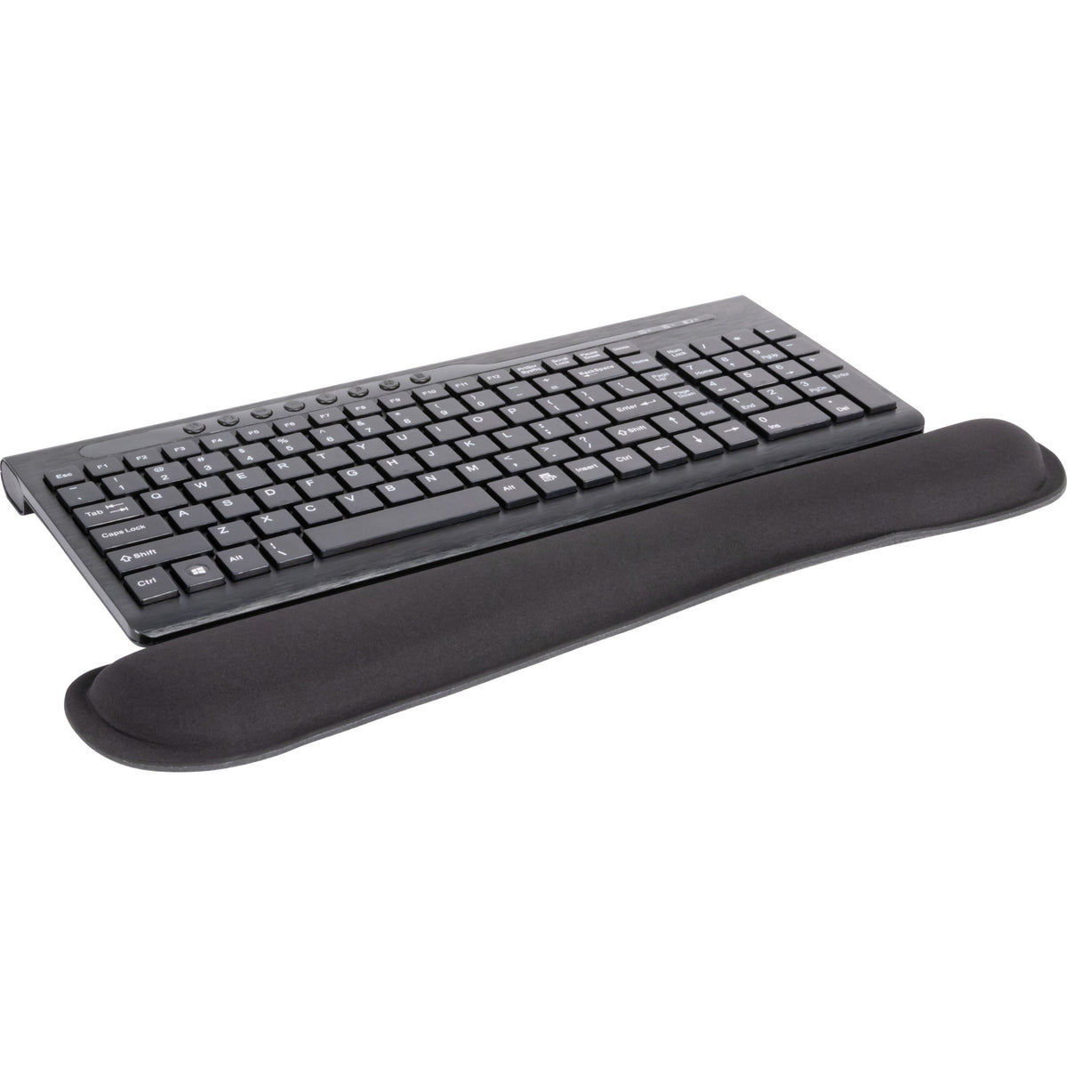 Allsop Ergoprene Gel Wrist Rest - Black - (30192)