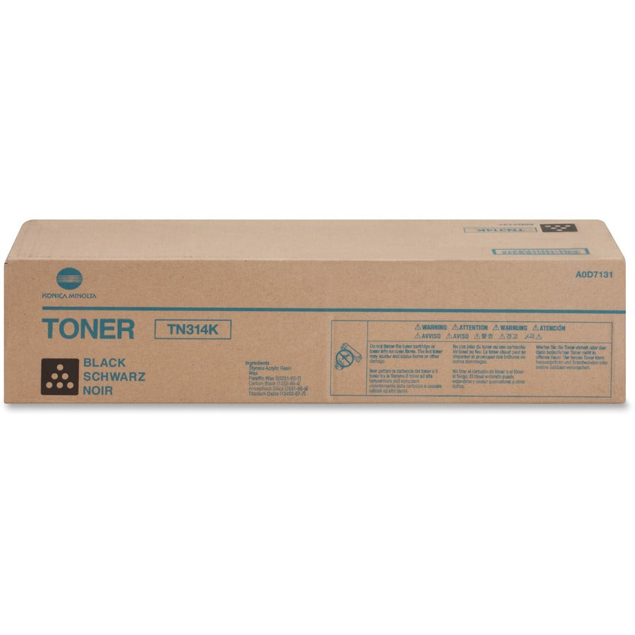 Konica Minolta TN314K Original Toner Cartridge