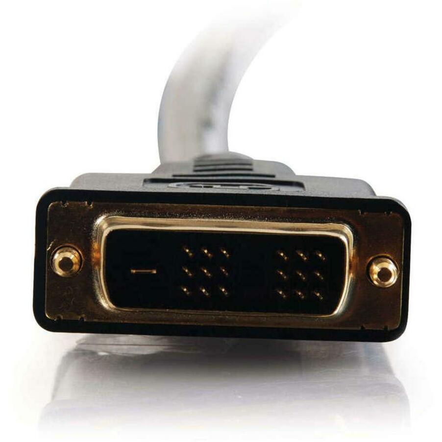C2G 25ft Pro Series DVI-D Plenum M/M Single Link Digital Video Cable