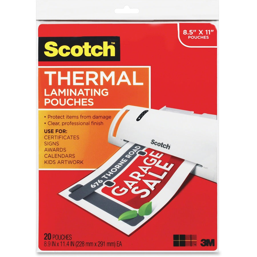 Scotch Thermal Laminating Pouches