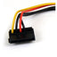 StarTech.com 6in 4 Pin LP4 to Right Angle SATA Power Cable Adapter