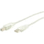 StarTech.com Clear A to B USB 2.0 Cable - USB cable - 4 pin USB Type A (M) - 4 pin USB Type B (M) - 3 ft - transparent