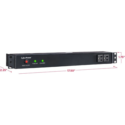 CyberPower RKBS15S2F8R Rackbar 10 - Outlet Surge with 3600 J