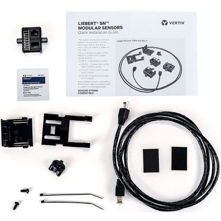 Humity Rack Vertiv Liebert SN-TH Modular Sensor | Temperature Humidity Rack Monito ...