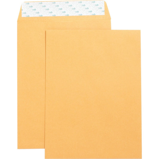 Business Source Self Adhesive Kraft Catalog Envelopes