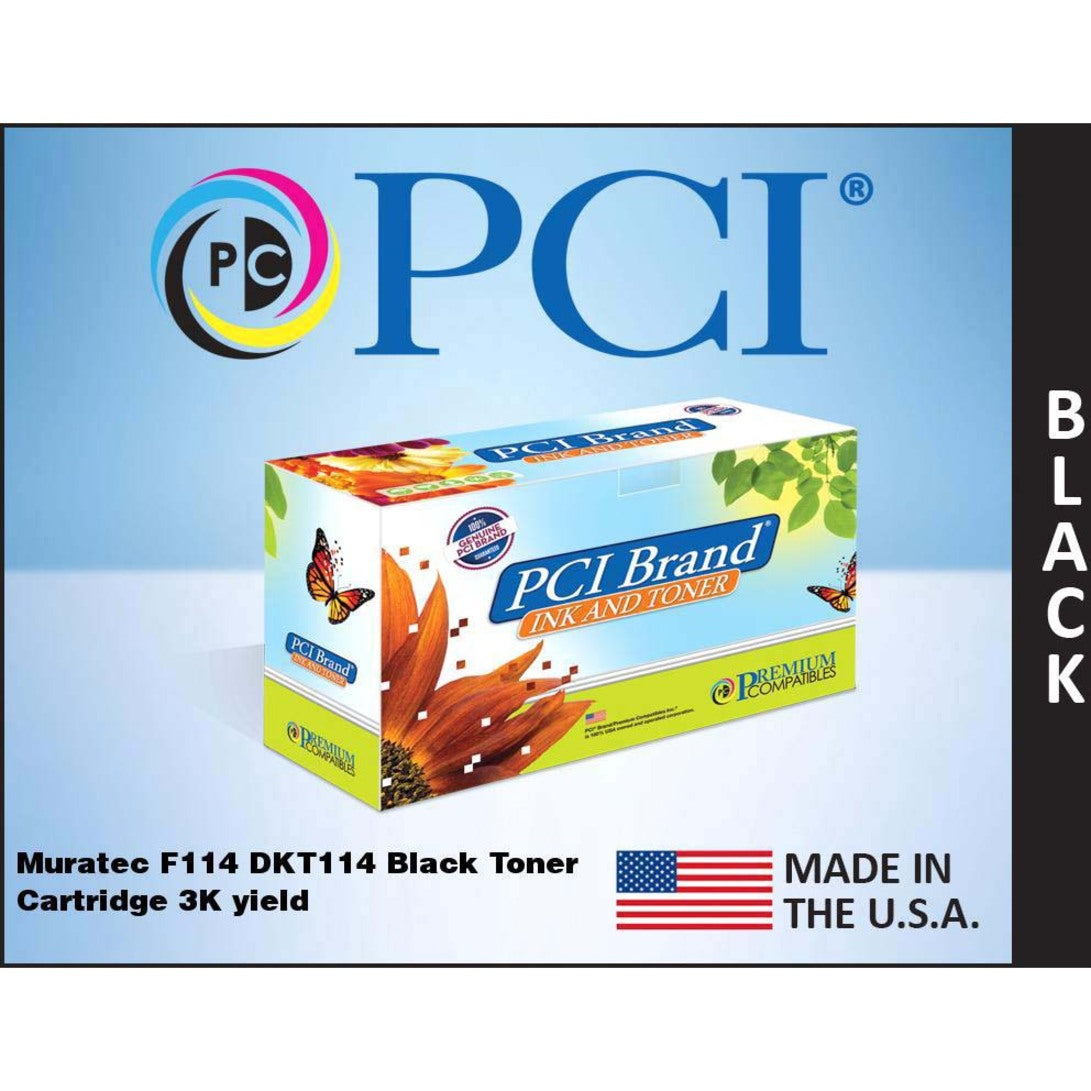 Premium Compatibles DKT114PC Laser Toner Cartridge - Black Pack
