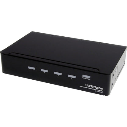 StarTech.com HDMI Splitter 1 In 4 Out &acirc;&euro;" 1080p &acirc;&euro;" 4 Port &acirc;&euro;"Mounting Brackets &acirc;&euro;" 1.3 Audio &acirc;&euro;" HDMI Multi Port &acirc;&euro;" HDMI Audio Splitter