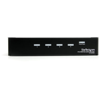 StarTech.com HDMI Splitter 1 In 4 Out &acirc;&euro;" 1080p &acirc;&euro;" 4 Port &acirc;&euro;"Mounting Brackets &acirc;&euro;" 1.3 Audio &acirc;&euro;" HDMI Multi Port &acirc;&euro;" HDMI Audio Splitter