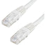1FT WHITE CAT6 ETHERNET CABLE  