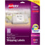Avery® Matte Clear Shipping Labels Sure Feed® Technology Laser 3-1/3