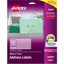 Avery® Matte Clear Shipping Labels Sure Feed® Technology Laser 2