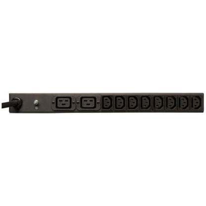 Tripp Lite PDU Basic 208V / 240V 20A 2 C19; 12 C13 L6-20P Horizontal 1URM