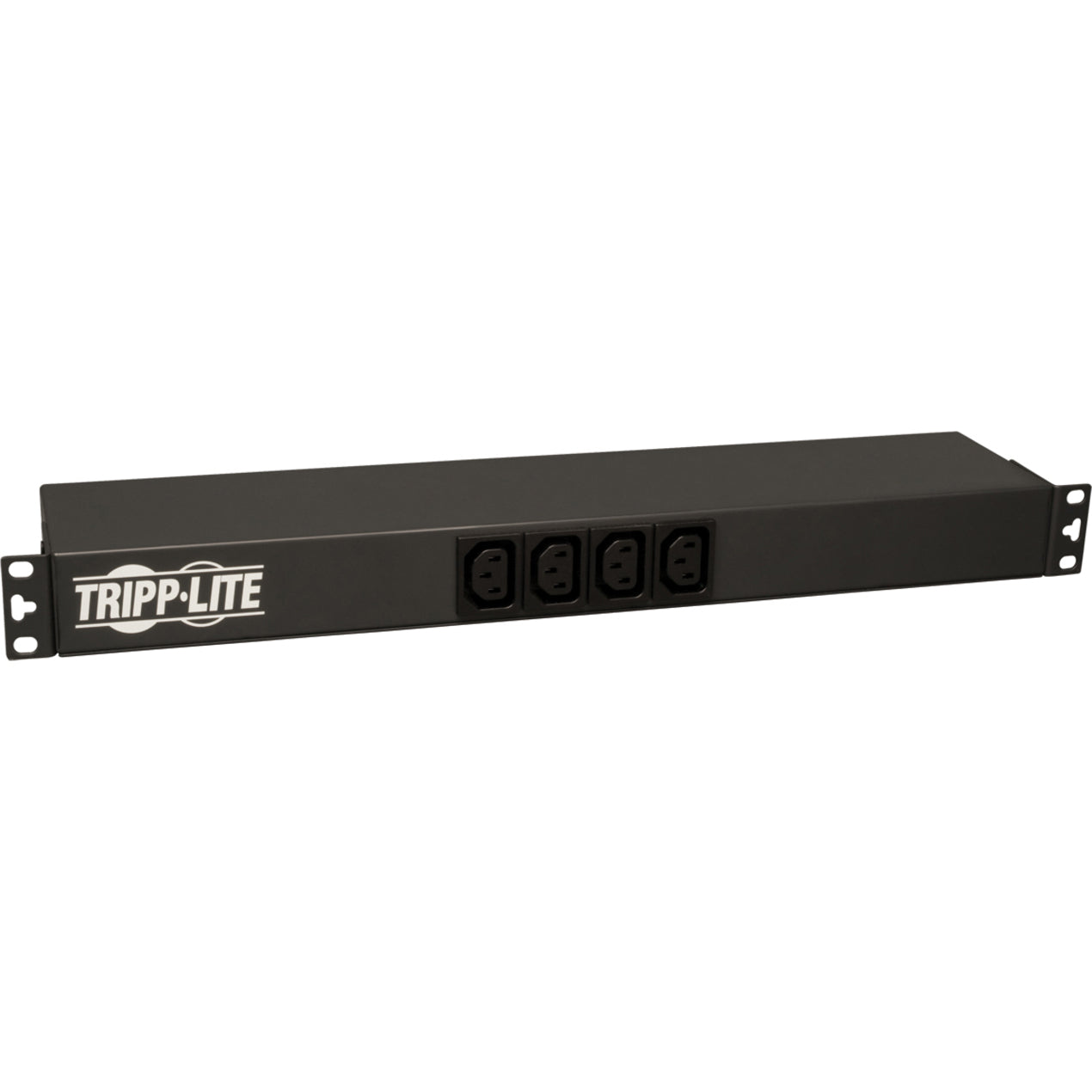 Tripp Lite PDU 1.6-3.8kW Single-Phase 100-240V Basic PDU 14 Outlets (12 C13 & 2 C19) C20 with L6-20P Adapter 12 ft. (3.66 m) Cord 1U Rack-Mount