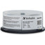 Verbatim BD-R DL 50GB 8X White Label DataLife+ White InkJet Hub Printable 25PK Spindle