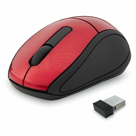 WIRELESS OPTICAL MOUSE - RED   