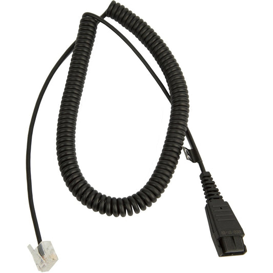 BIZ 2400 QD TO RJ9 COILED CORD 