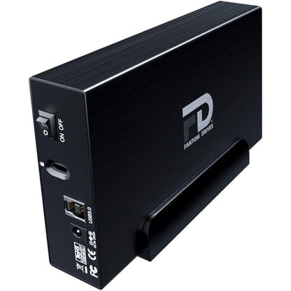 Fantom Drives 2TB External Hard Drive - GFORCE 3 - 32MB Cache USB 3 Aluminum Black GF3B2000U32