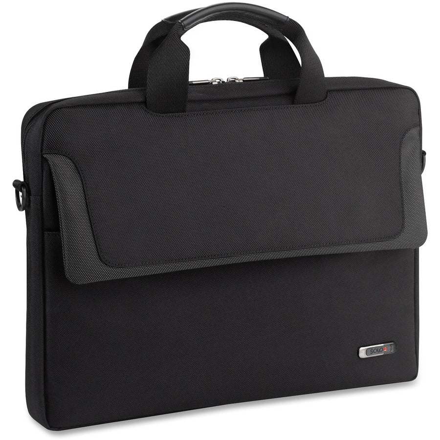 Solo Sterling Carrying Case (Messenger) for 16" Notebook - Black