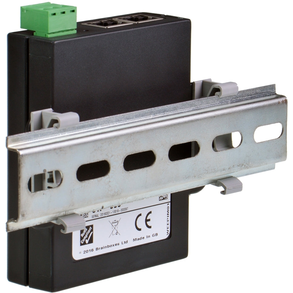 Brainboxes Mounting Rail Kit for Network Equipment