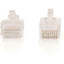 C2G RJ45 Cat5E Modular Plug for Round Stranded Cable Multipack (100-Pack)
