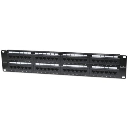 Intellinet Network Solutions 48-Port Rackmount Cat6 UTP 110/Krone Patch Panel 2U