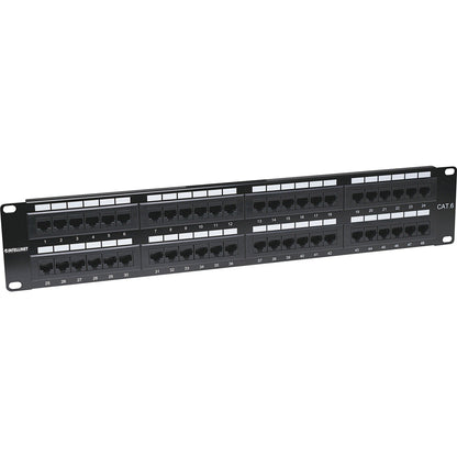 Intellinet Network Solutions 48-Port Rackmount Cat6 UTP 110/Krone Patch Panel 2U