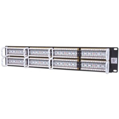 Intellinet Network Solutions 48-Port Rackmount Cat6 UTP 110/Krone Patch Panel 2U